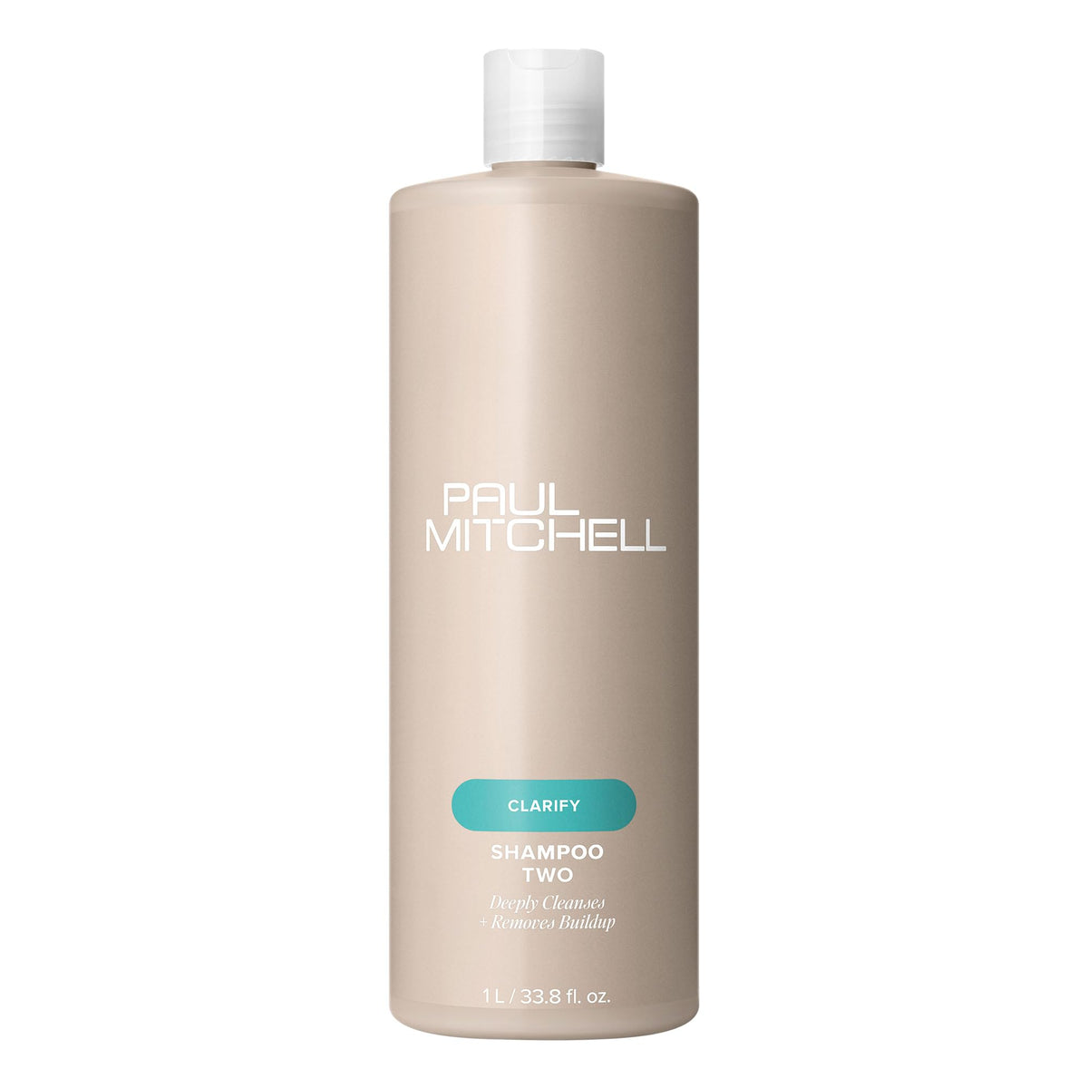 Paul Mitchell front label showing product name and lemon scent for effective cleansing