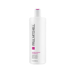 Paul Mitchell Super Strong front bottle showing brand and size for trust