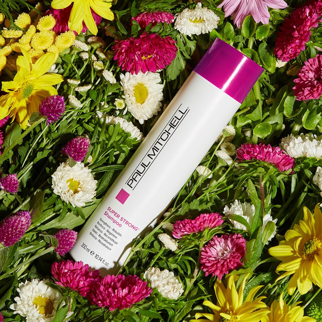 Paul Mitchell back label close-up with ingredients list and usage benefits