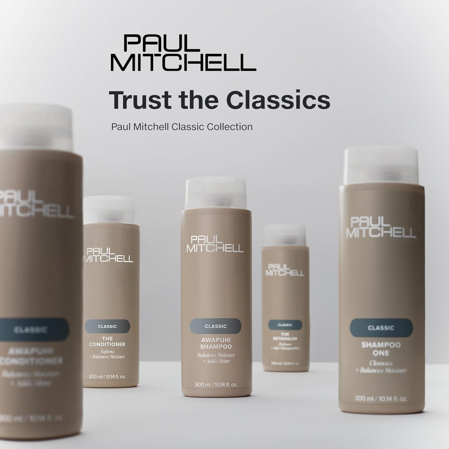 Smooth styled hair after using Paul Mitchell for frizz control and shine