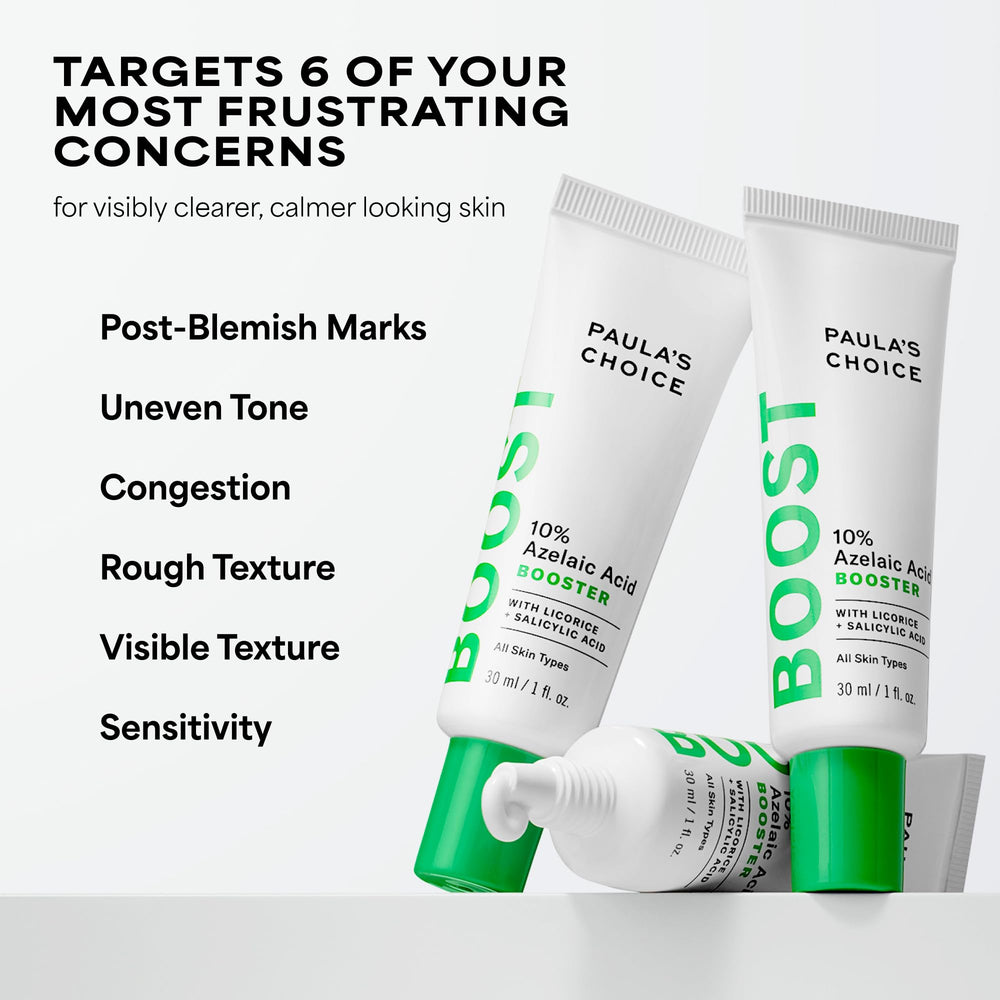 Paula's Choice drops dispensed on fingertip illustrating easy mixing and targeted use