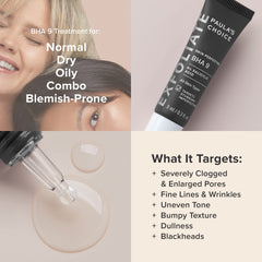 Paula's Choice gel-serum texture close-up demonstrating lightweight, fast-absorbing feel