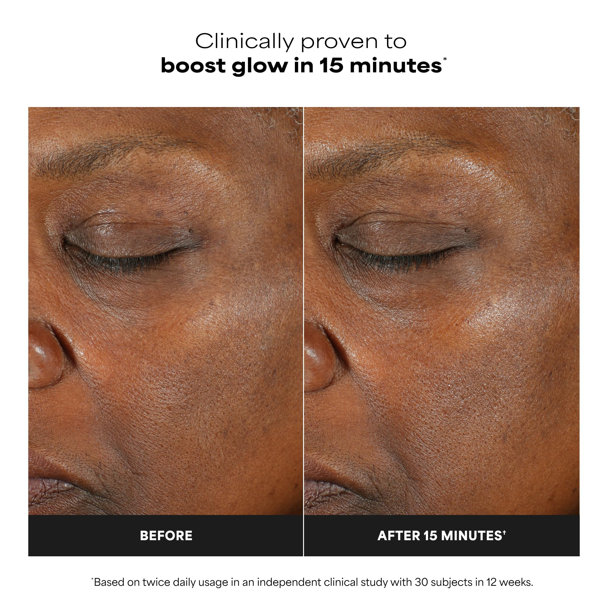 Paula's Choice serum texture on skin demonstrating lightweight absorption benefit