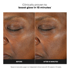 Paula's Choice serum texture on skin demonstrating lightweight absorption benefit