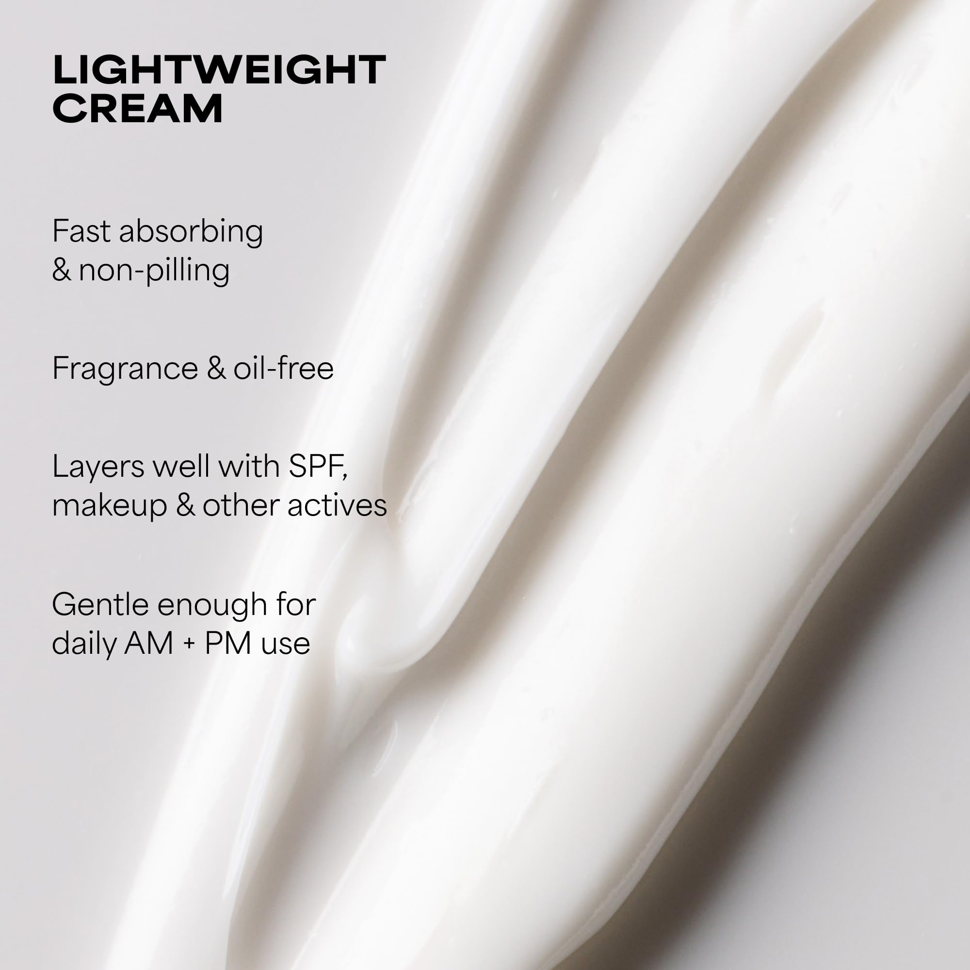 Paula's Choice applied on hand illustrating easy absorption and non-greasy feel