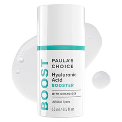 Paula's Choice size comparison with coin illustrating travel-friendly 0.5 fl oz