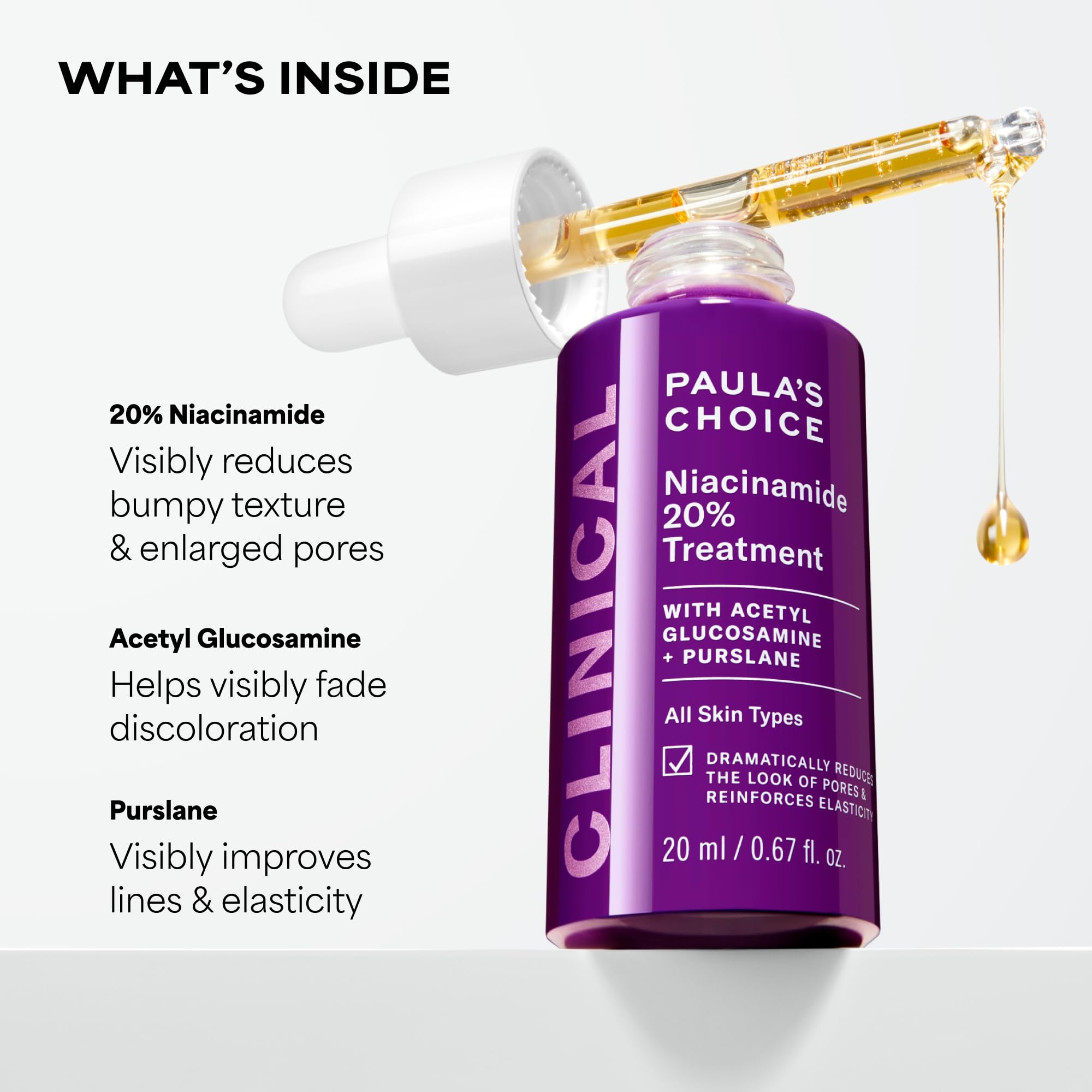 Paula's Choice label detail showing ingredients list for confident use