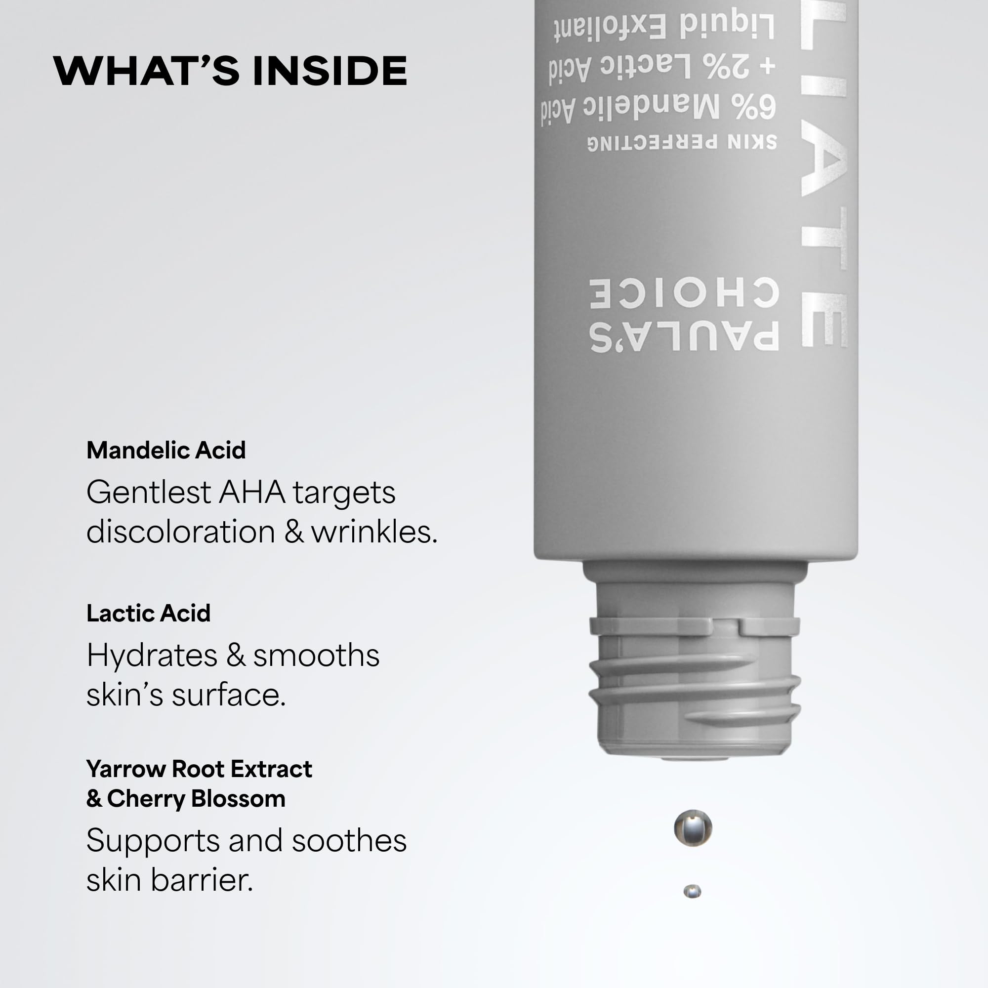 Paula's Choice bottle with botanicals illustrating antioxidant support