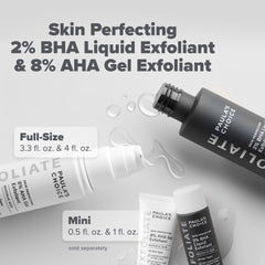 Paula's Choice duo on bathroom shelf suggesting daily routine