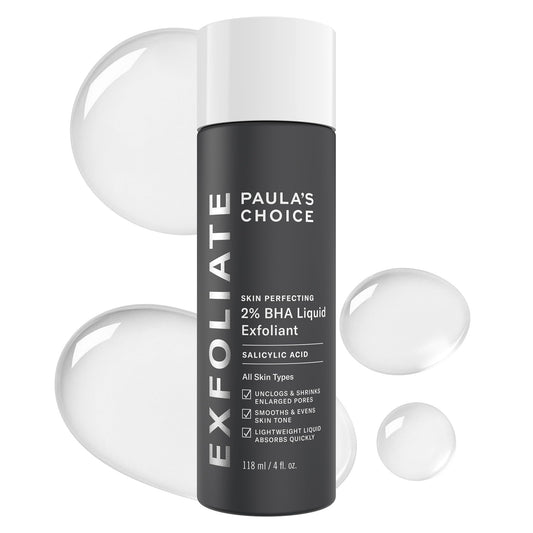 Paula's Choice front bottle view showing product clarity and branding benefit
