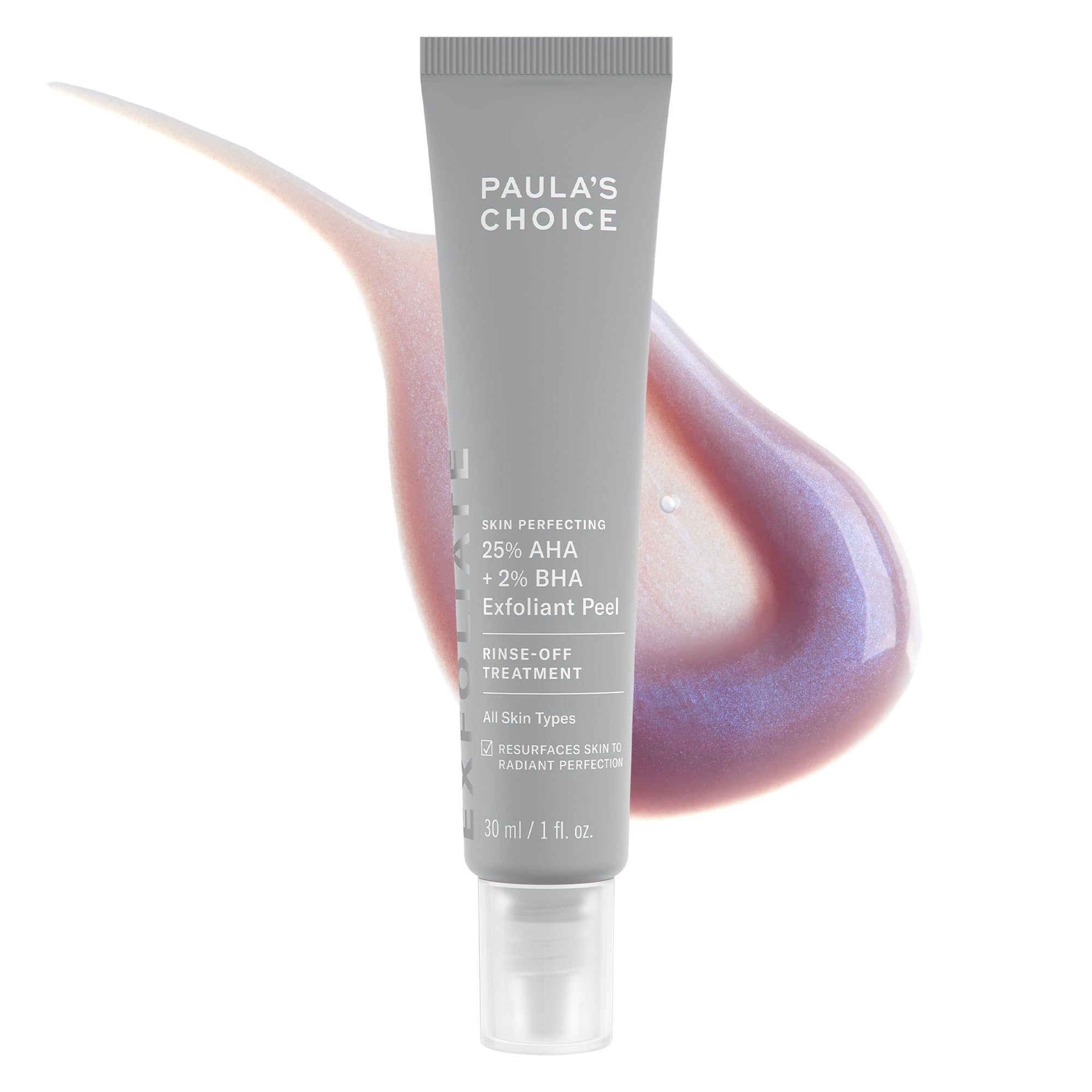 Paula's Choice front packaging showing bottle and benefits