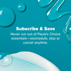Paula's Choice product label close-up highlighting key ingredients