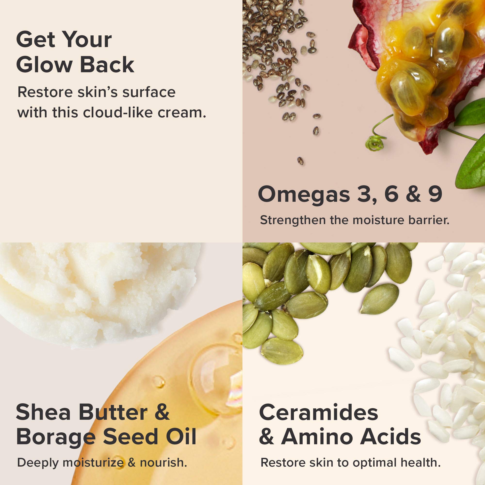 Paula's Choice open jar showing creamy contents and easy scoop benefit