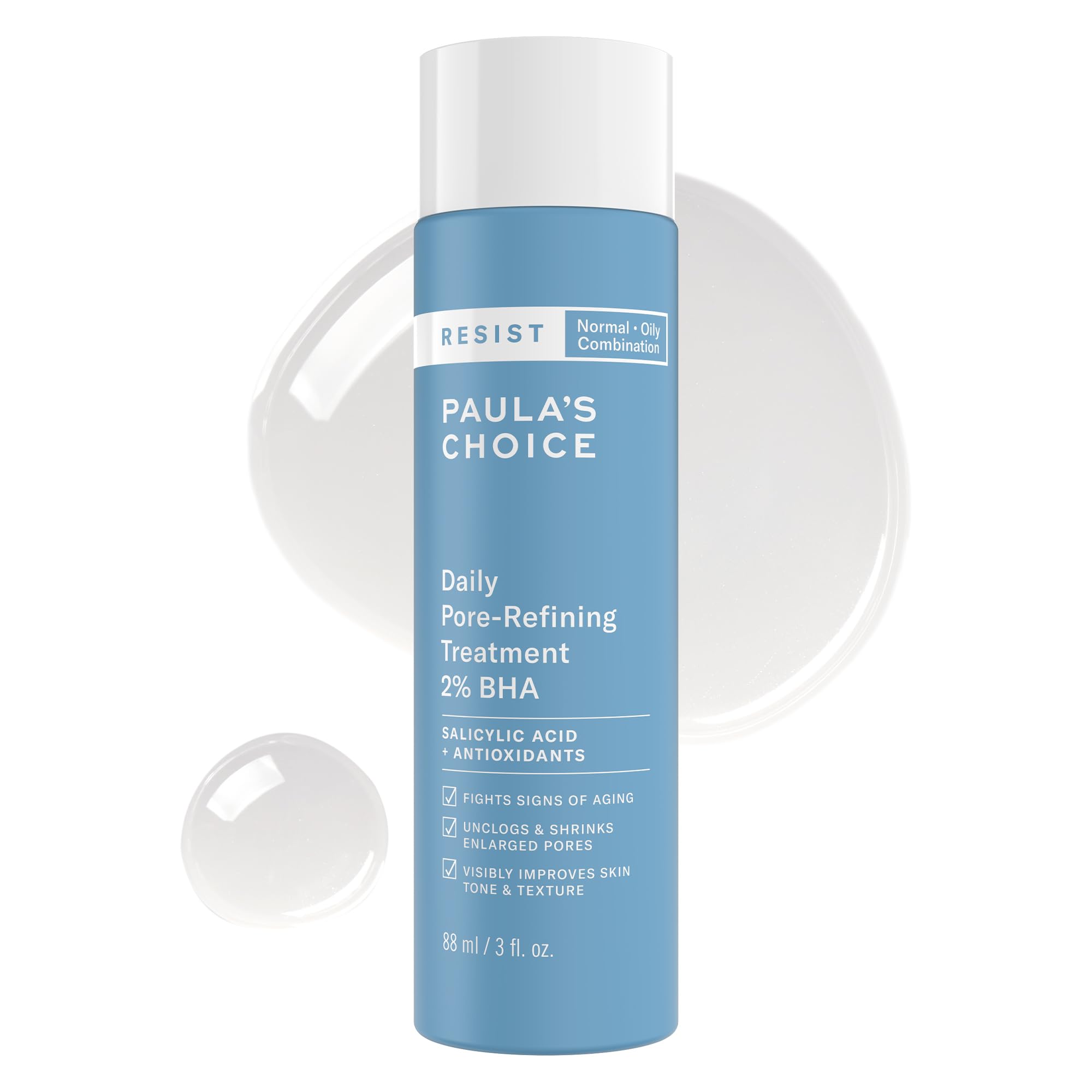 Paula's Choice front packaging showing clear label and benefits