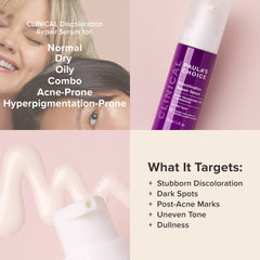 Paula's Choice dropper dispensing serum into hand showing easy application and control
