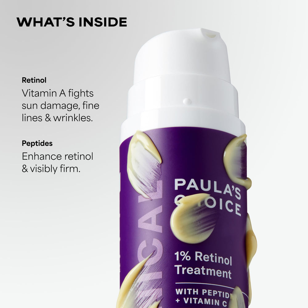 Paula's Choice mixed with oil booster to show added hydration and enhanced comfort