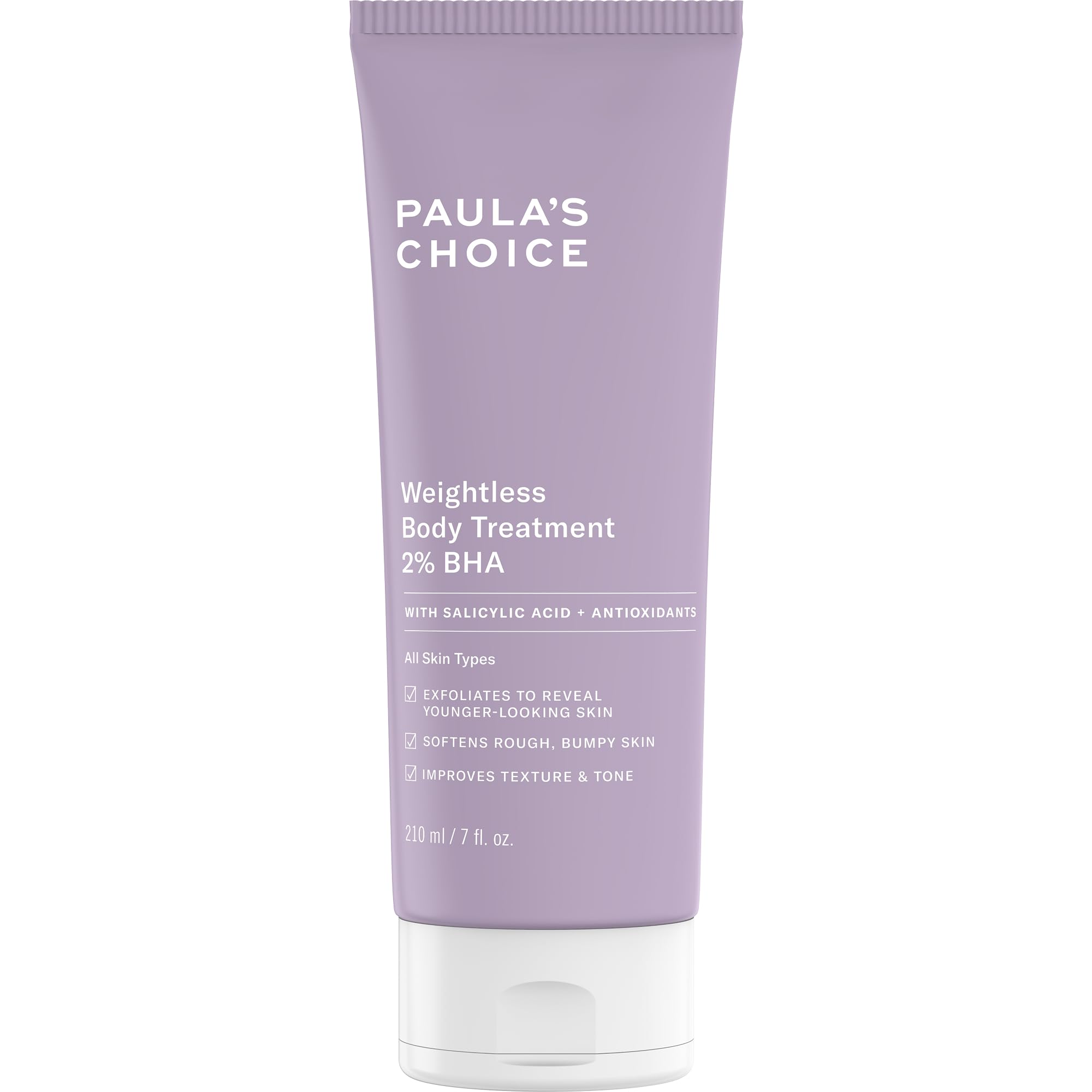 Paula's Choice front bottle shot showing treatment packaging and clarity