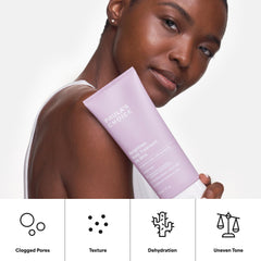 Paula's Choice applied to arm demonstrating smoother, hydrated skin