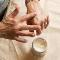 PAUME close-up of shea butter-rich texture nourishing skin