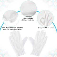Paxcoo gloves inspecting delicate jewelry to prevent fingerprints