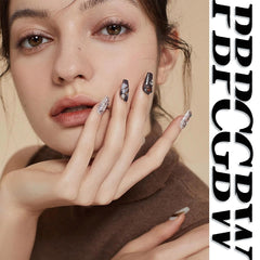 PBPCGBW lifestyle shot hands at barbecue showing patriotic nails perfect for summer events
