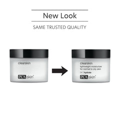 PCA SKIN cream texture close-up illustrating fast-absorbing, non-greasy finish
