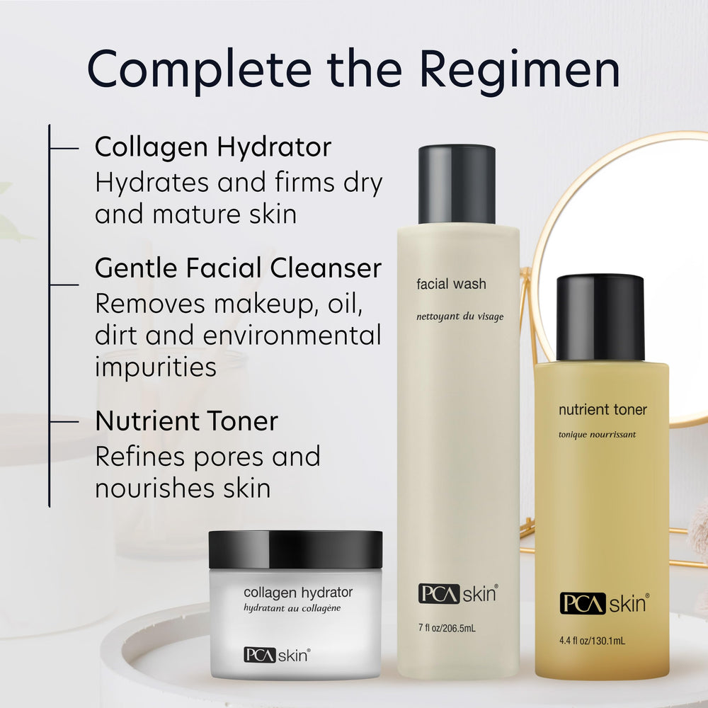 PCA SKIN under sunscreen application illustrating daytime layering benefit
