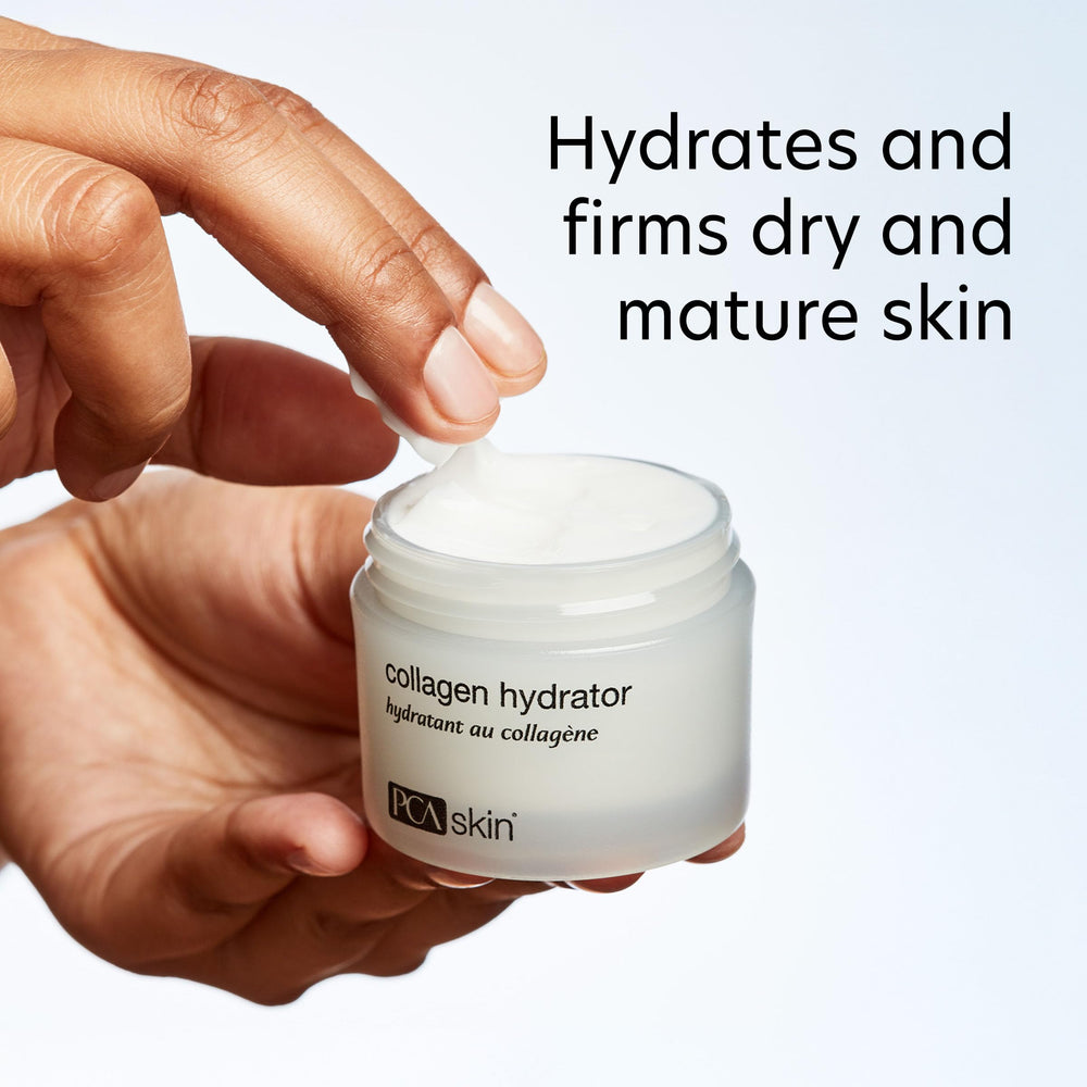 PCA SKIN shea butter and olive oil ingredients highlighting nourishment