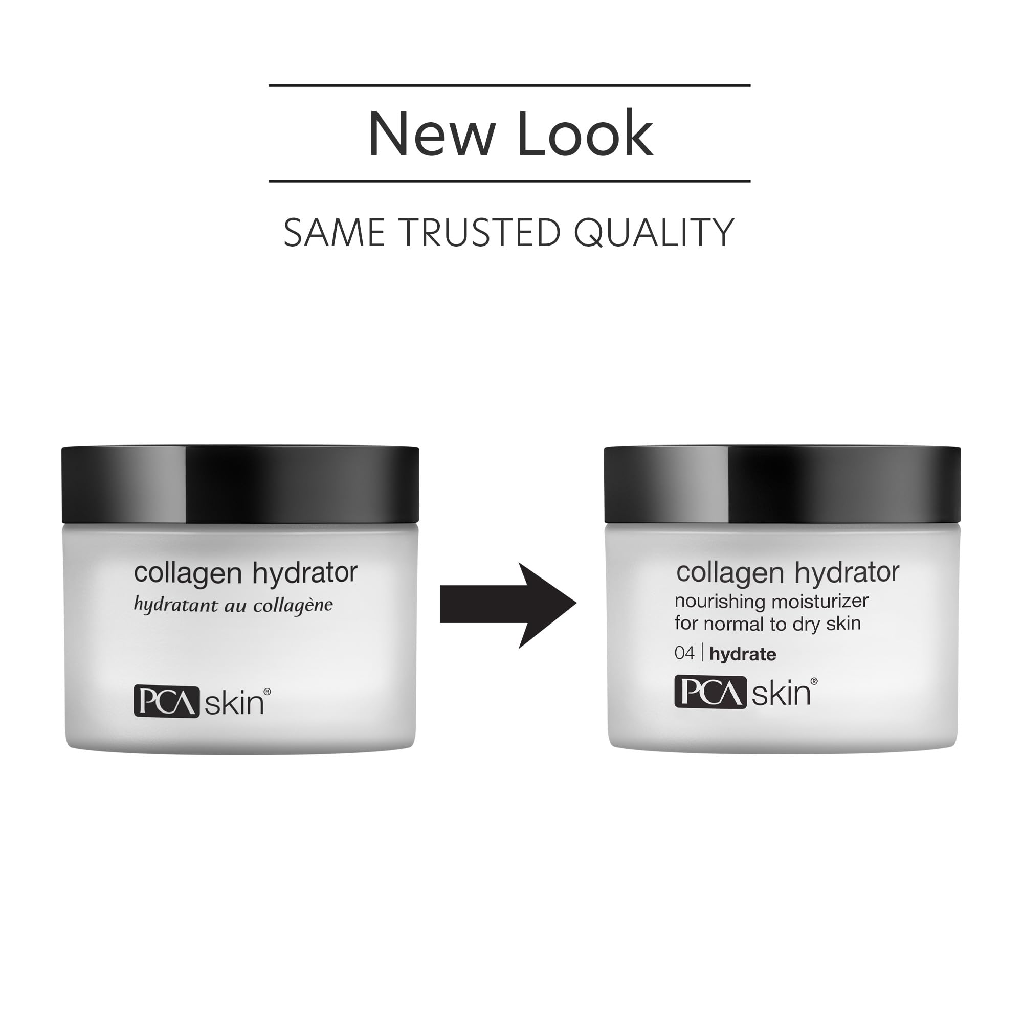 PCA SKIN open tub texture demonstrating creamy non-greasy hydration