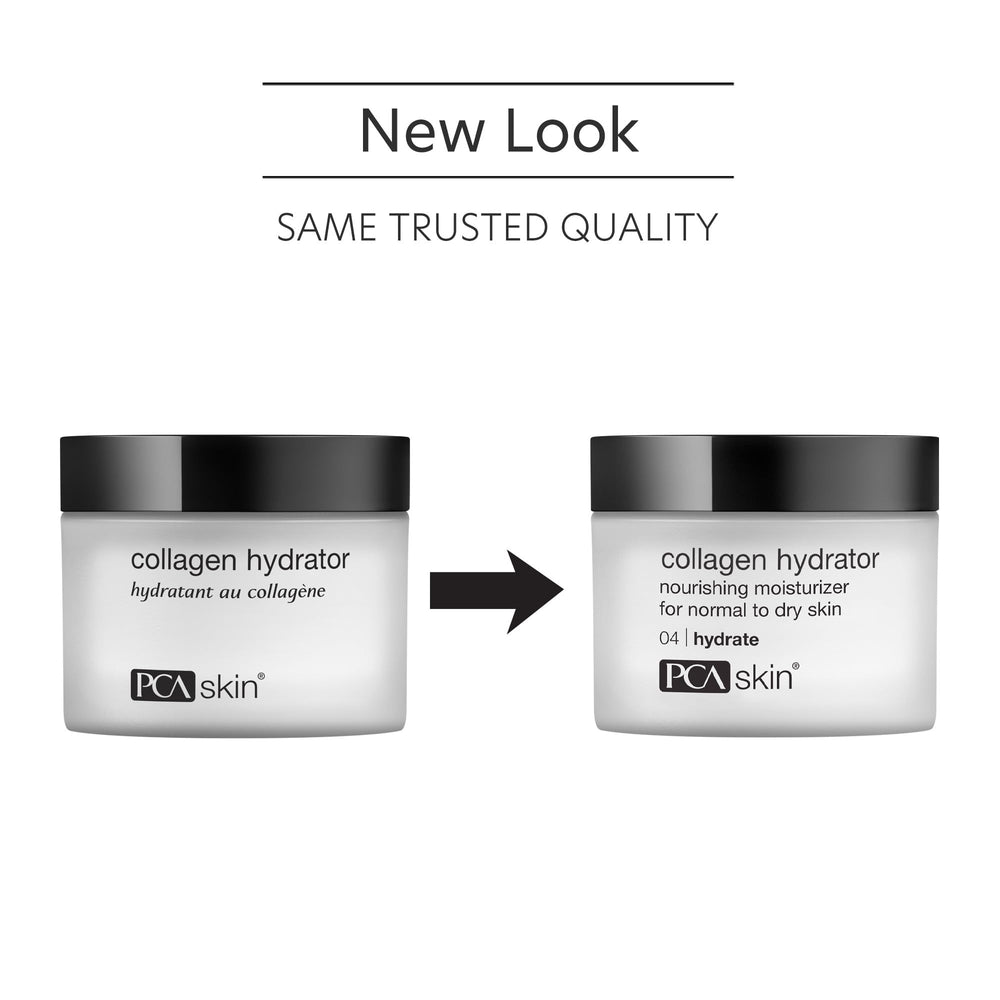 PCA SKIN open tub texture demonstrating creamy non-greasy hydration