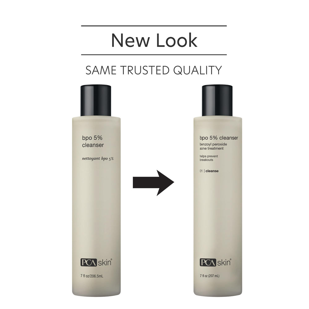 PCA SKIN pump producing foamy lather for effective cleansing and deep pore reach