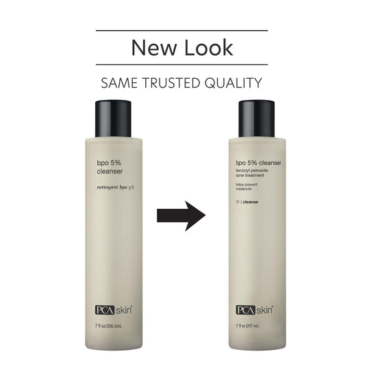 PCA SKIN pump producing foamy lather for effective cleansing and deep pore reach