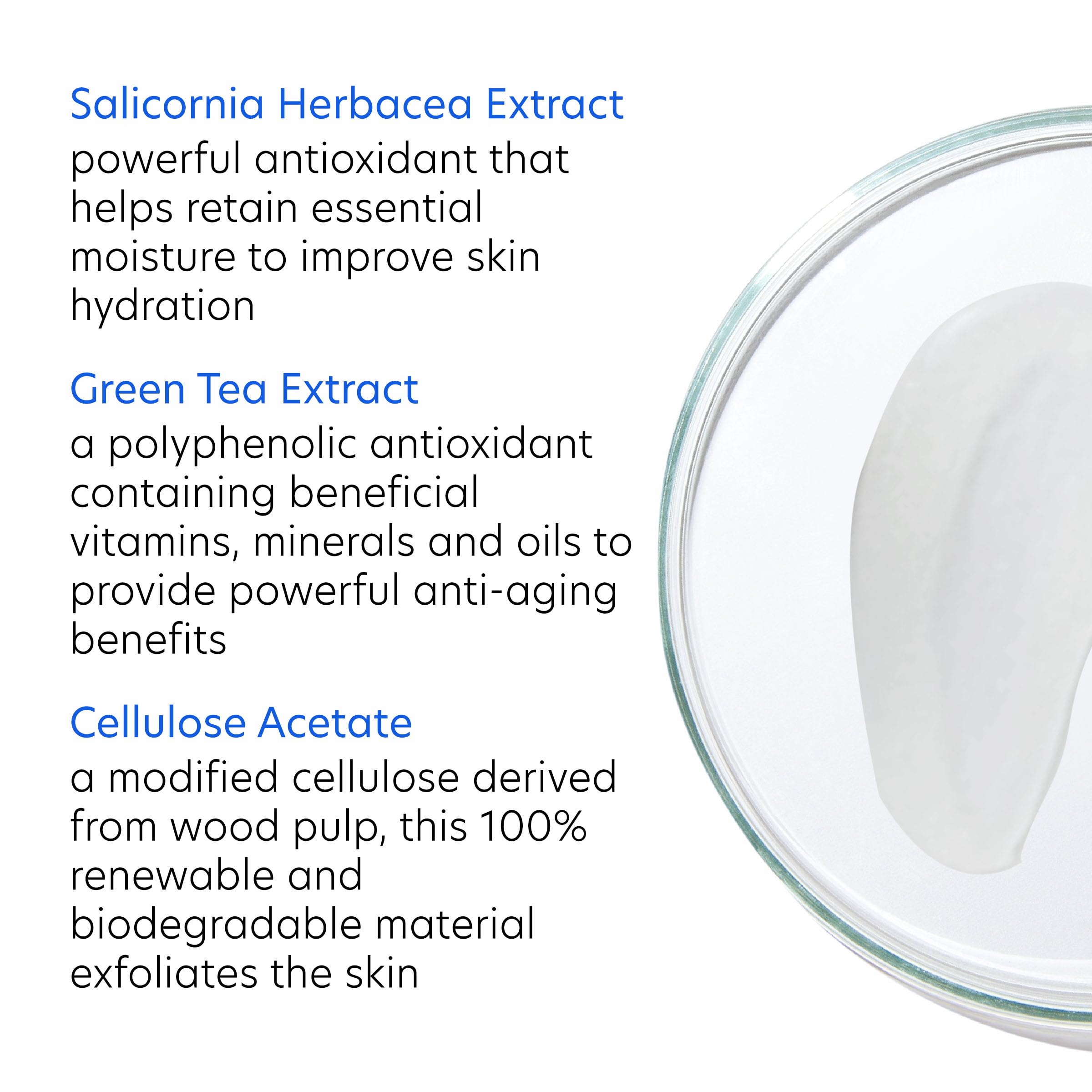 PCA SKIN creamy foam lather on hand demonstrating soft, hydrating cleanse