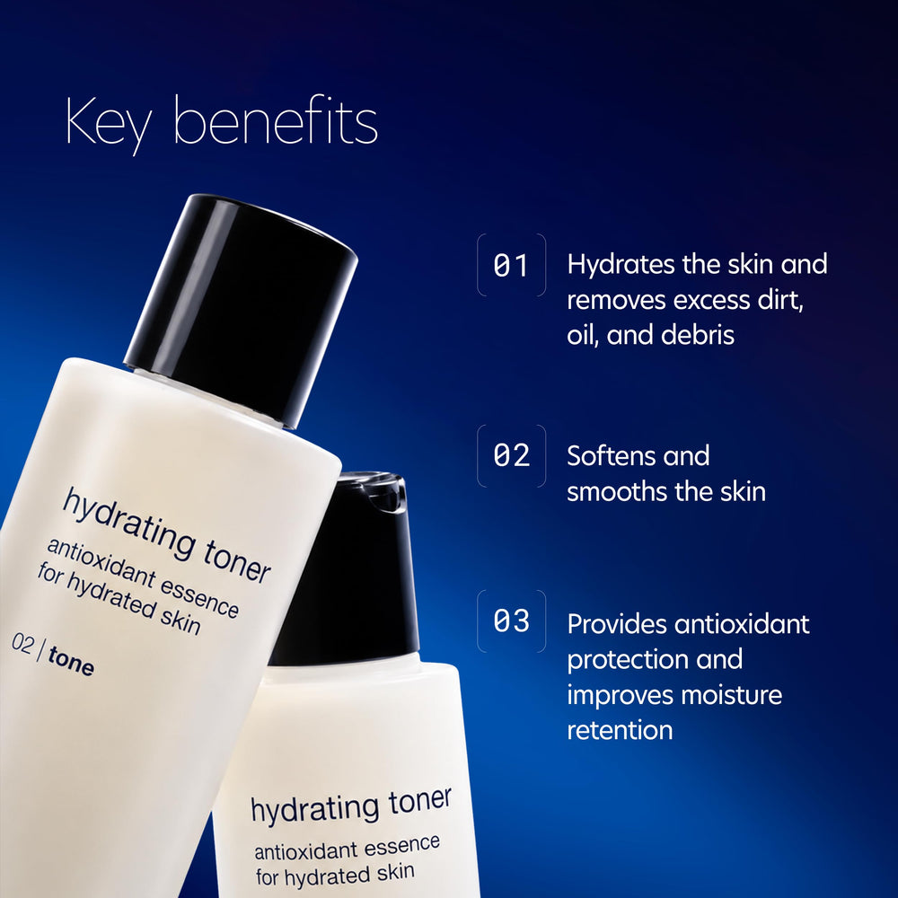 PCA SKIN hydrating toner pump dispenser close-up for controlled, mess-free application and convenience