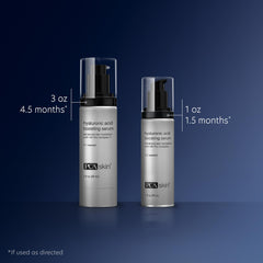 PCA SKIN applying serum to face showing improved moisture and glow