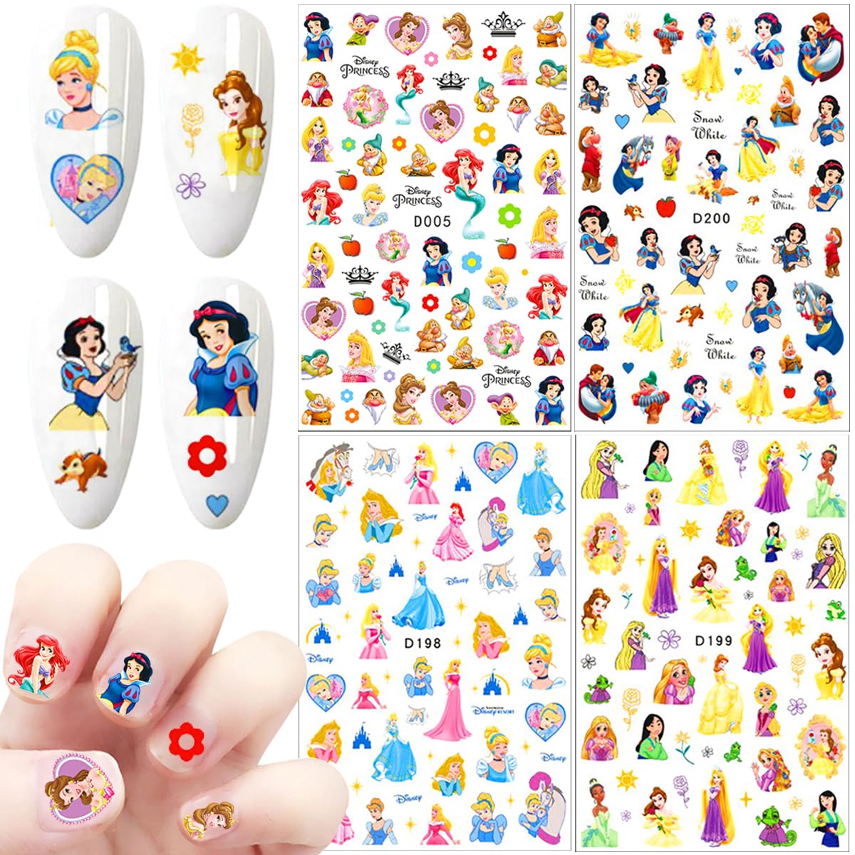 PDFADSK application scene with tweezers placing sticker for faster manicures
