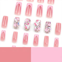 PDFADSK close-up glitter texture highlighting sparkle and smooth glossy finish