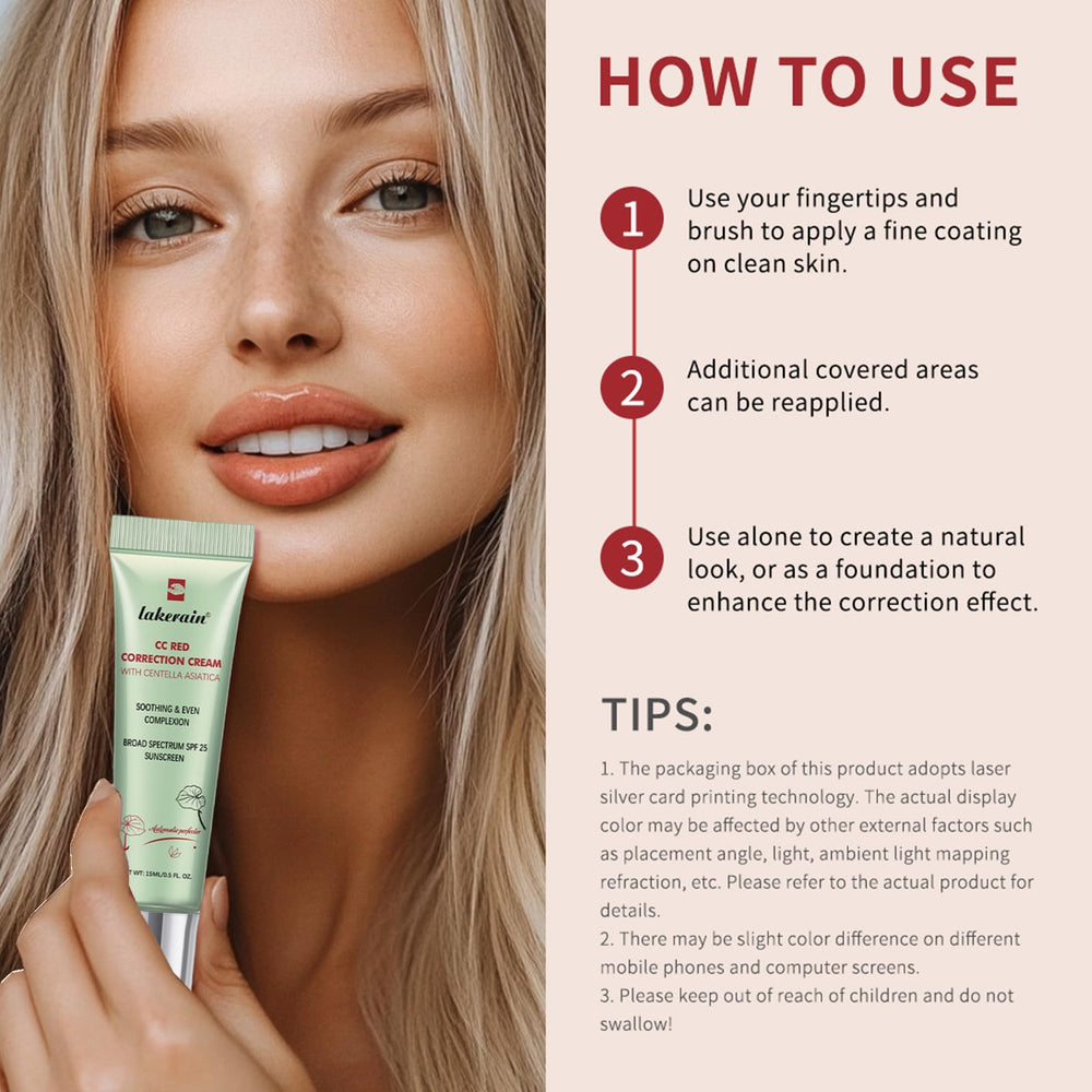 Pdtwq CC Cream with Centella ingredient visual showing soothing benefit