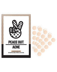PEACE OUT front packaging showing 40-count box and product benefit
