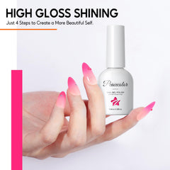 PEACECOLOR curing under LED lamp showing quick set and durable finish benefit