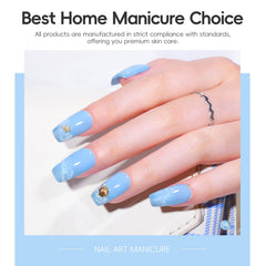 PEACECOLOR brush stroke on swatch card demonstrating smooth application benefit