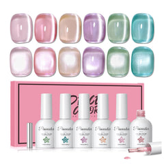PEACECOLOR front packaging showing six pastel gel bottles and magnet for easy gifting
