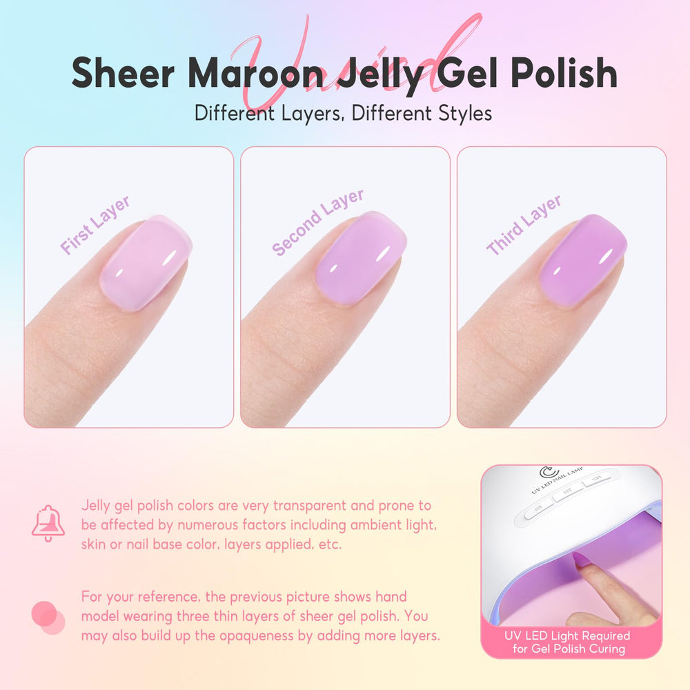 PEACECOLOR nail gradient sample illustrating layered color depth benefit