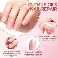 PEACECOLOR hand applying oil pen to cuticle demonstrating quick hydration benefit