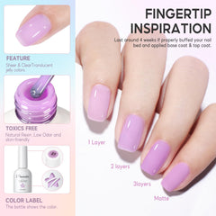 PEACECOLOR gel nails curing under LED lamp demonstrating proper curing benefit