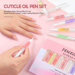 PEACECOLOR neatly arranged 16 pens labeled by scent for easy fragrance choice