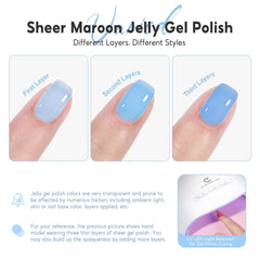 PEACECOLOR nail art overlay with high gloss showing design versatility benefit