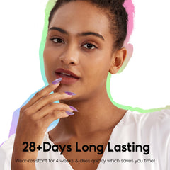 PEACECOLOR neon cat-eye nails in party setting showing eye-catching finish