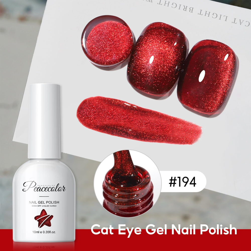 PEACECOLOR hand holding bottle to show size and practical at-home manicure benefit