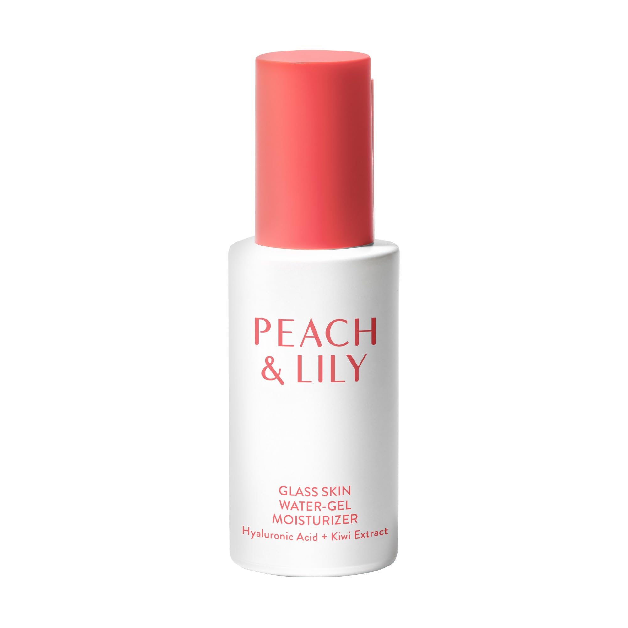 Peach & Lily front jar view showing product and branding for easy identification
